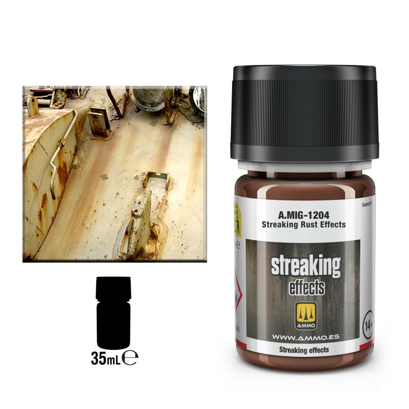 AMIG1204 Ammo Mig Потеки ржавчины / STREAKING Rust Effects
