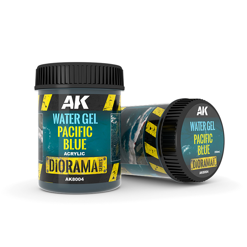 AK8004 AK Interactive Water Gel Pacific Blue 250ml (Густой гель Pacific Blue)