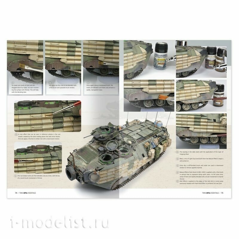 AMIG6318 Ammo Mig Книга TWM AFVs ESSENTIALS (Английский язык)