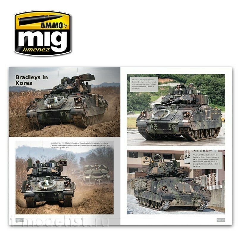 AMIG5952 Ammo Mig Журнал IN DETAIL Боевая машина M2A3 Bradley в Европе, том 2 / IN DETAIL - M2A3 Bradley Fighting Vehicle in Europe Vol. 2