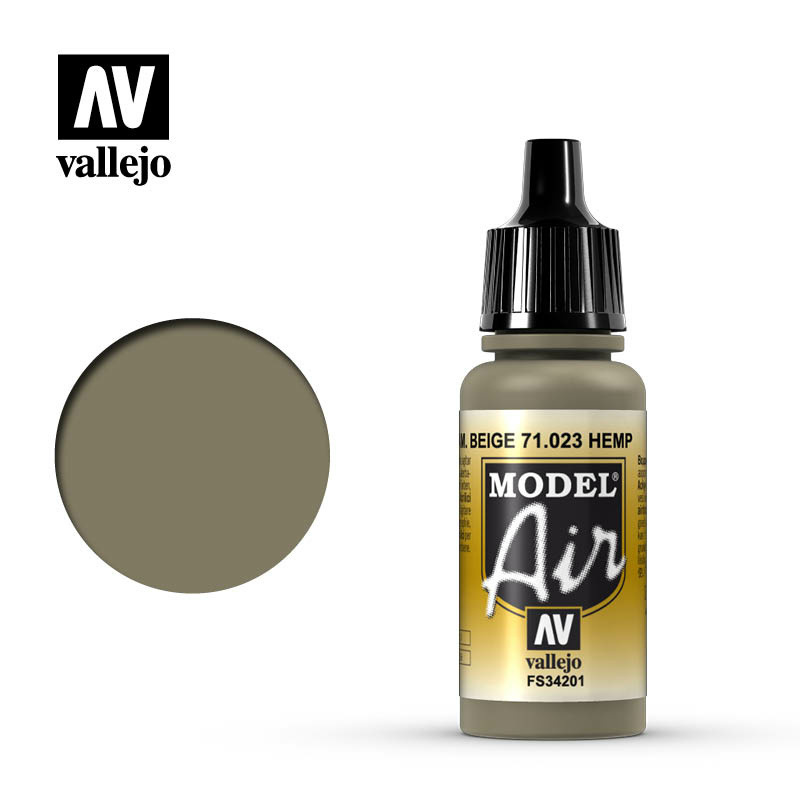 71023 Vallejo Краска акриловая `Model Air` Канатный / Hemp
