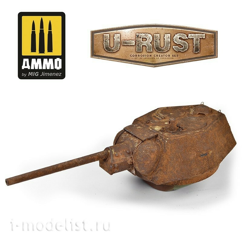 AMIG7460 Ammo Mig Набор U-RUST для создания эффекта коррозии / Corrosion Creator Set