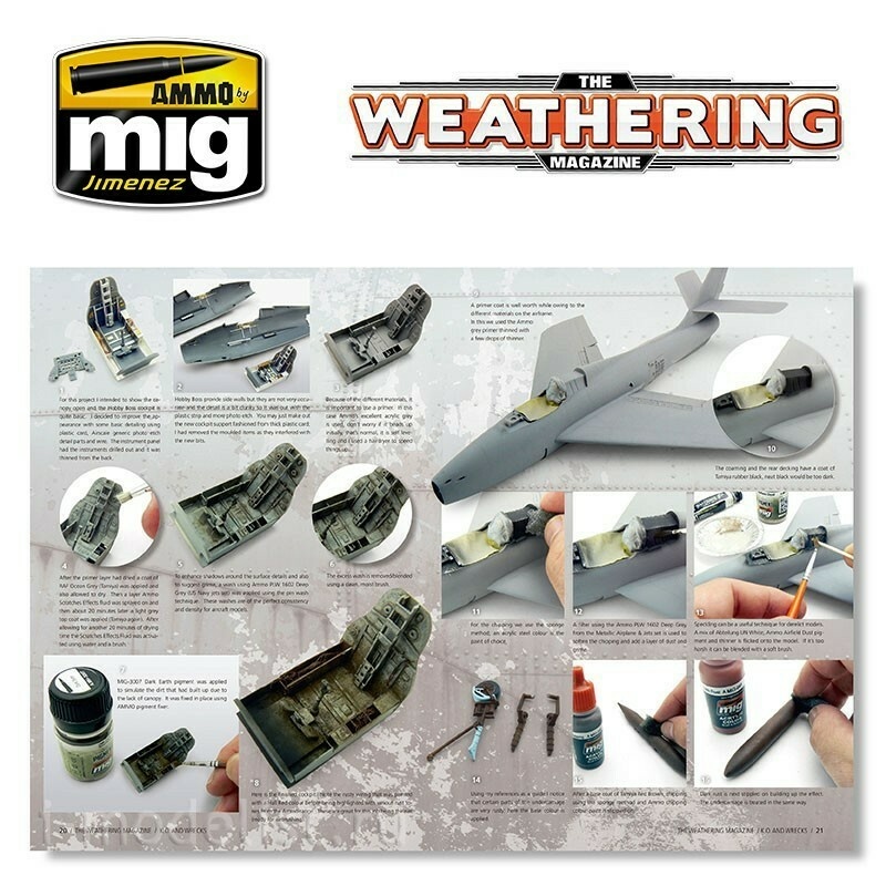 AMIG4008 Ammo Mig Журнал THE WEATHERING MAGAZINE 9 - Нокаутированный и брошенный / K.O. y Abandonado (испанский язык)