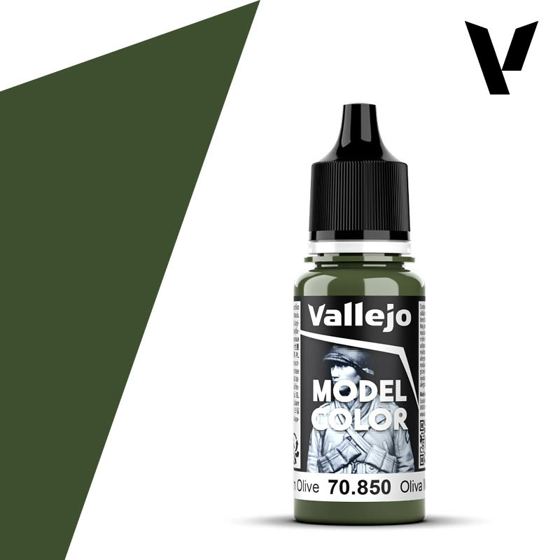 70850 Vallejo Краска акриловая `Model Color` Средний оливковый / Medium Olive