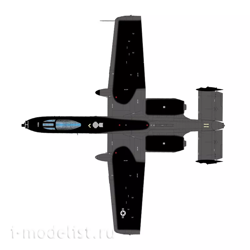 S4823 Great Wall Hobby 1/48 Американский штурмовик A-10C Thunderbolt II Воздушная национальная гвардия Индианы 