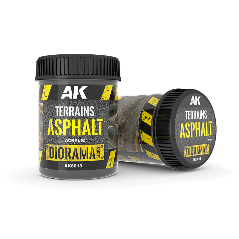 AK8013 AK Interactive Terrains Asphalt 250ml (Асфальтовое покрытие)