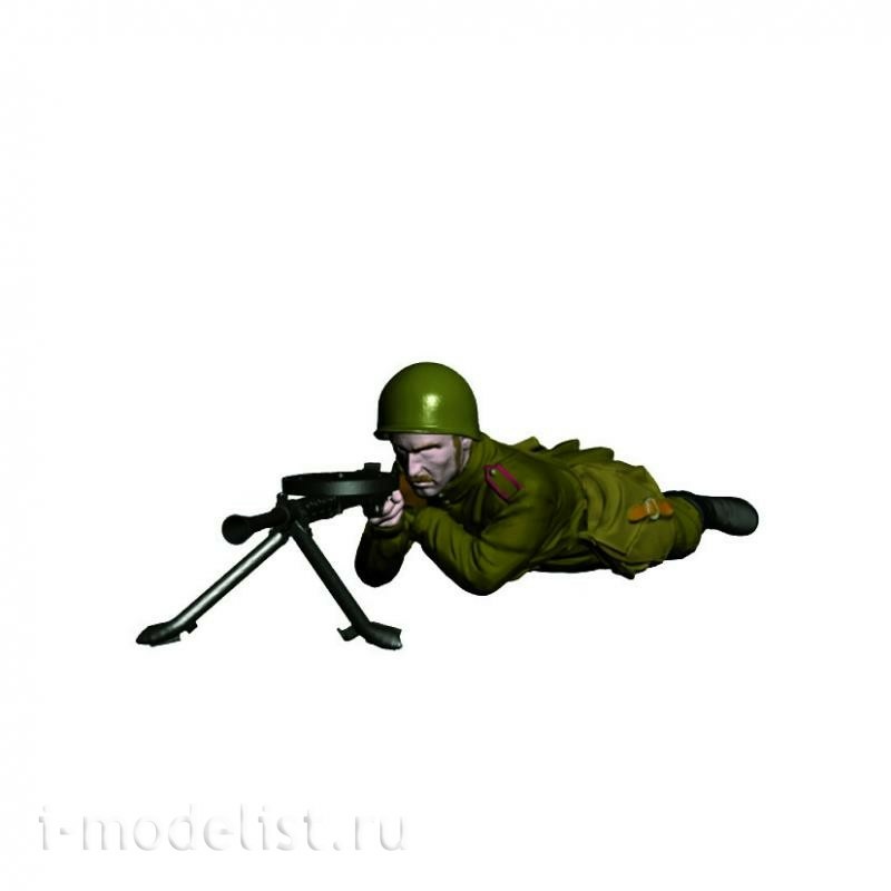 8077 Звезда 1/72 Советский пехотный взвод. Курск 1943
