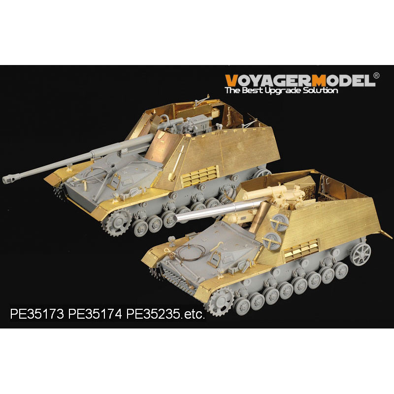 PE35173 Voyager Model 1/35 Крылья и пол для Nashorn / Hornisse / Hummel (DRAGON 6150/6165/6166/6204/6314)
