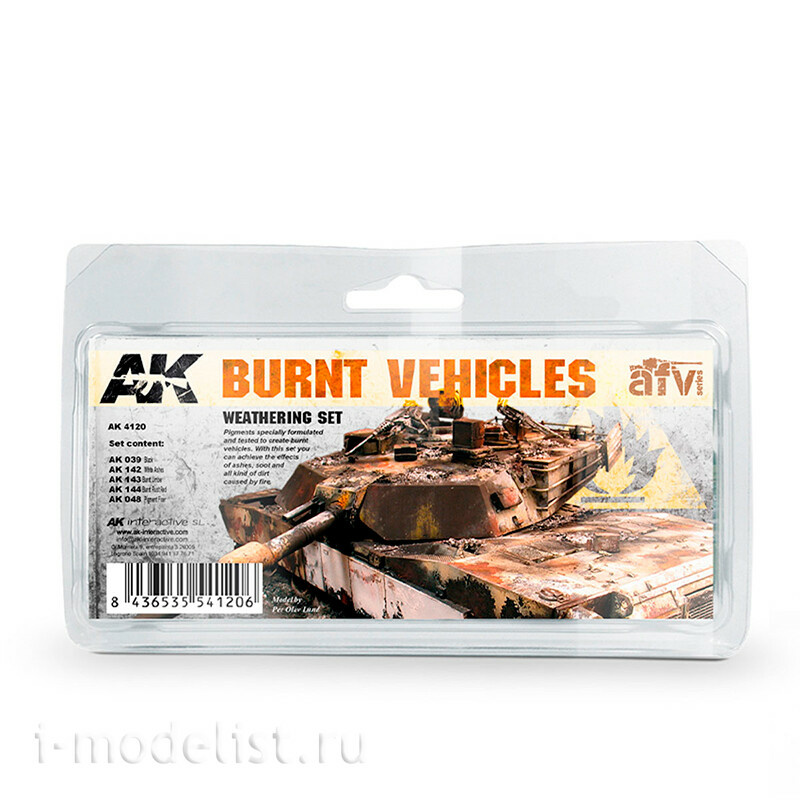 AK4120 AK Interactive Набор из пяти смесей 