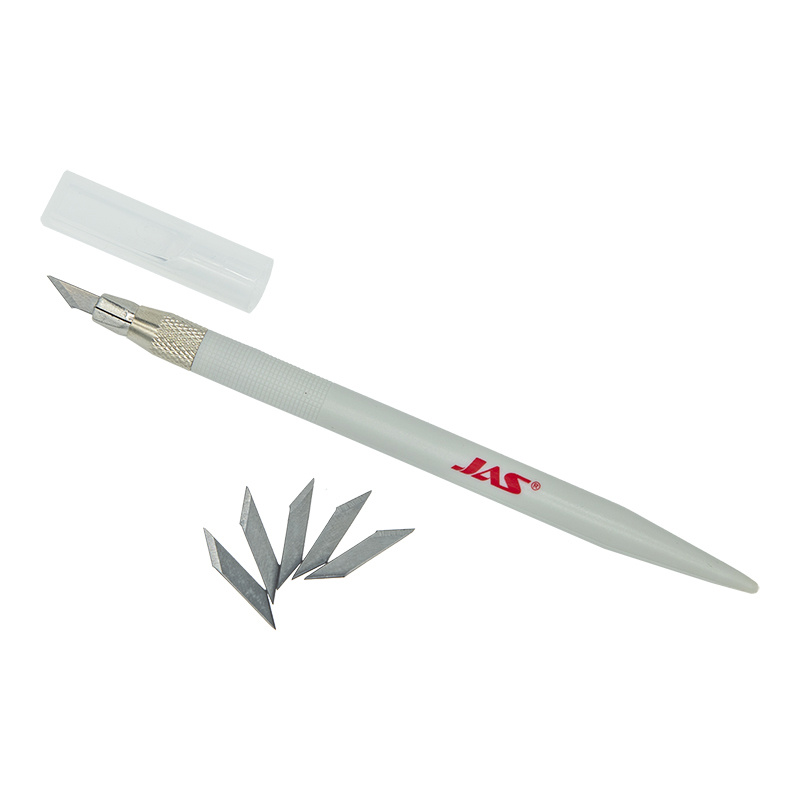 4022 Jas Нож с цанговым зажимом, пластиковая ручка