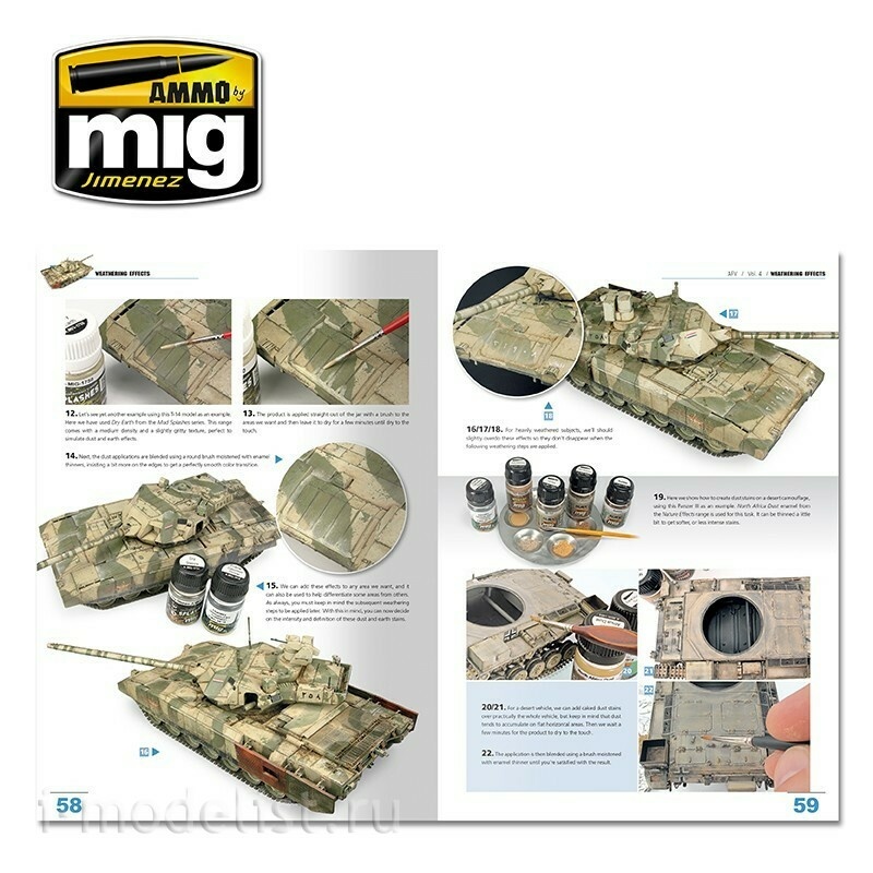 AMIG6153 Ammo Mig Журнал ENCYCLOPEDIA OF ARMOUR MODELLING TECHNIQUES - Том 4. Везеринг / Vol. 4 Weathering