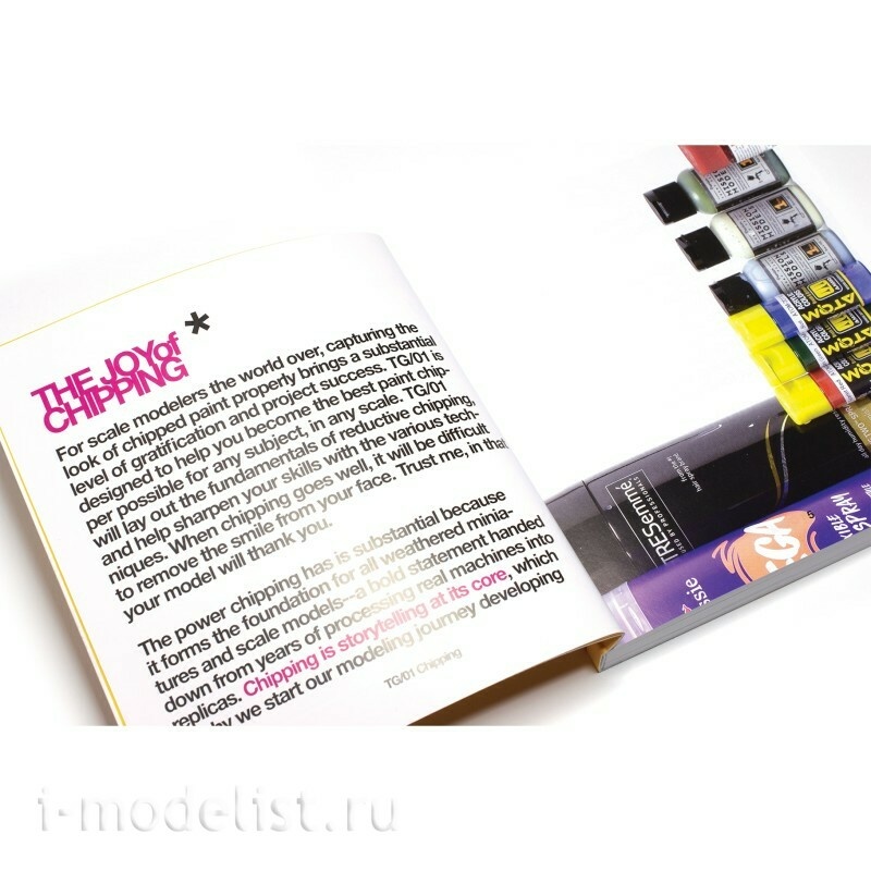 RINALDI-TG.01 Ammo Mig Книга TG (Руководство по технике) - чиппинг / TG Series (Technique Guide) - Chipping (Английский язык)