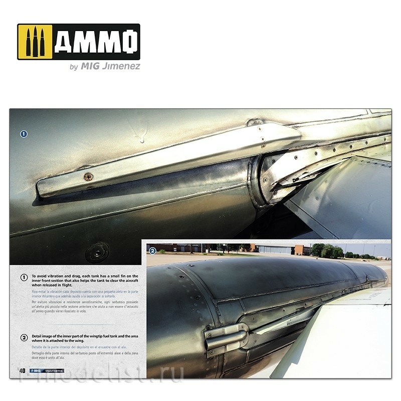 AMIG6004 Ammo Mig F-104G STARFIGHTER - Visual Modelers Guide (Multilingual) 