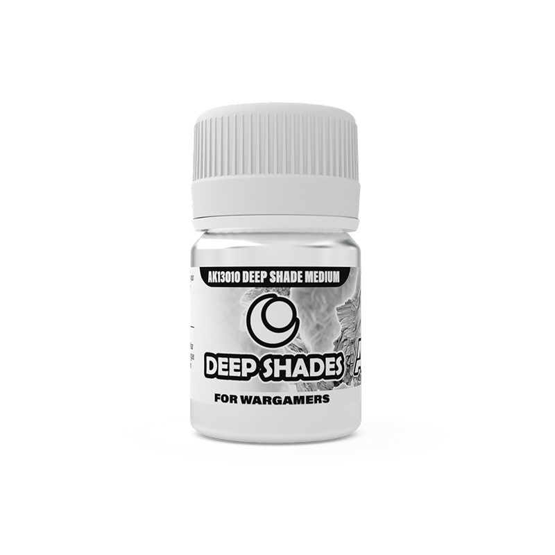AK13010 AK Interactive Смесь DEEP SHADE MEDIUM 30ML – DEEP SHADES (Глубокие оттенки)