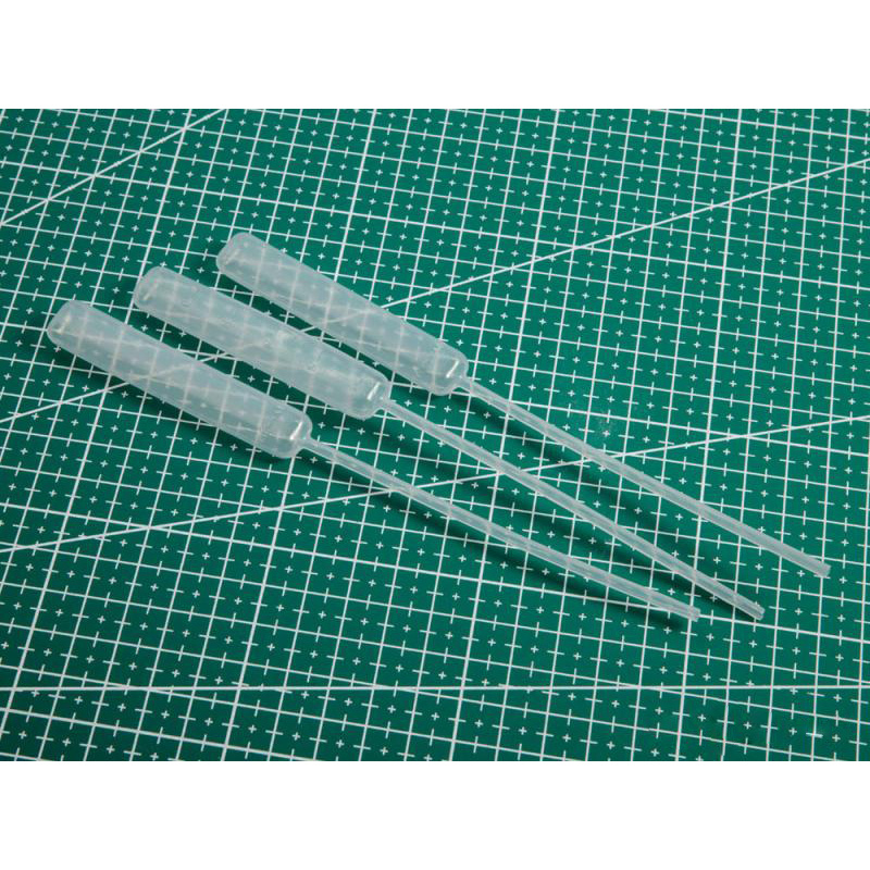 0757 MACHETE Пипетки разного объема для моделизма: 5 мл, 3 шт.
