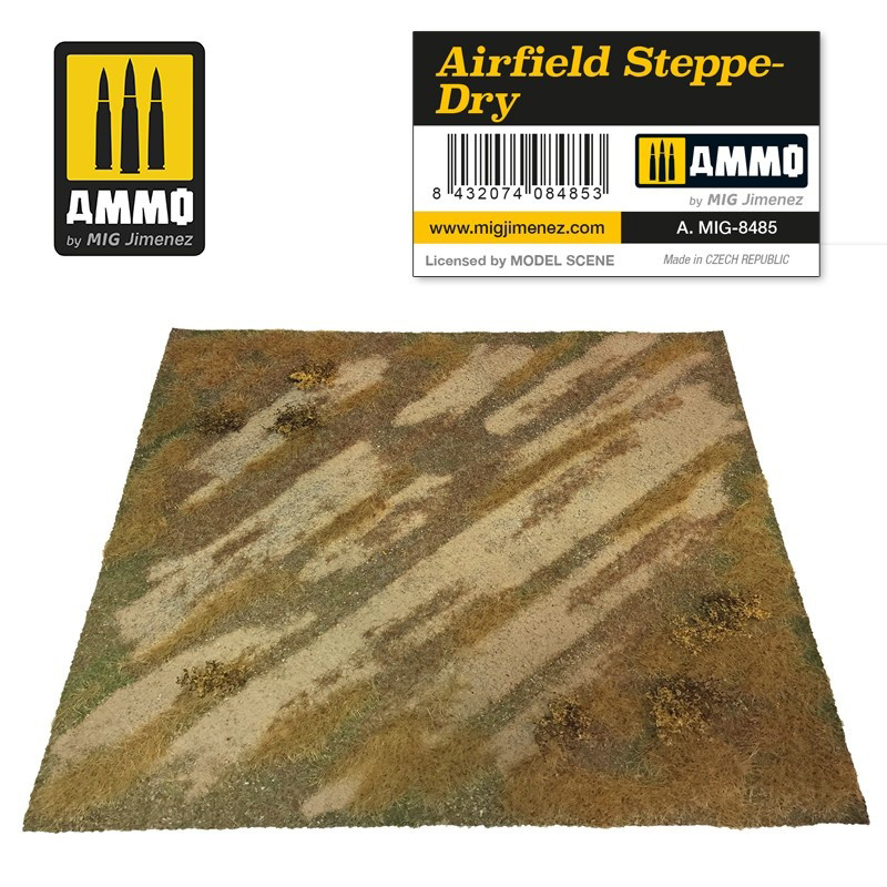 AMIG8485 Ammo Mig Степная взлетно-посадочная полоса / Airfield Steppe-Dry
