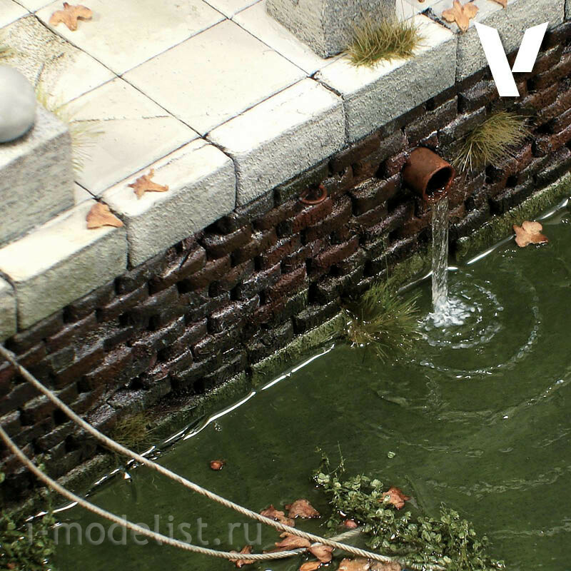 26201 Vallejo Жидкость для имитации прозрачной воды, 200 мл / Transparent Water