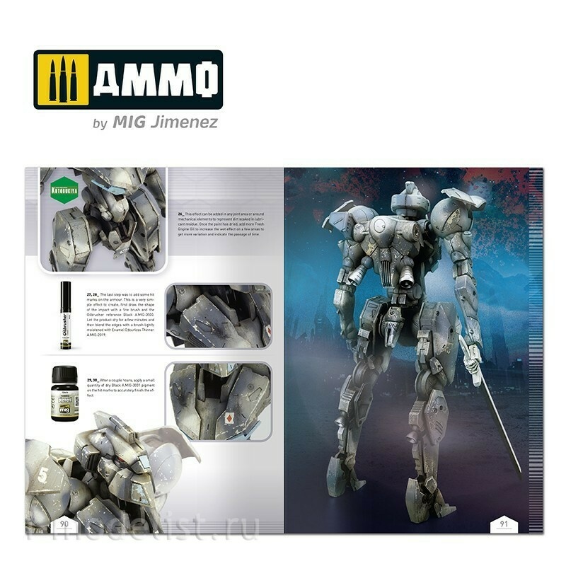 AMIG6113 Ammo Mig Книга How to KOTOBUKIYA Models (Английский язык)
