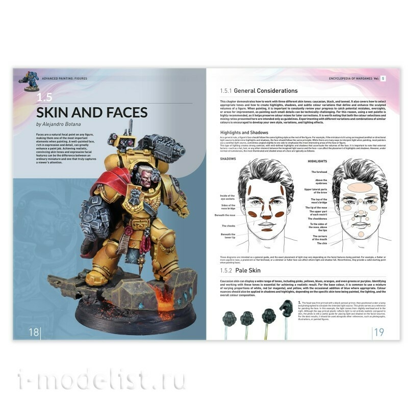 IONIC-1304 Ammo Mig Книга Энциклопедия варгеймов, том 5: Продвинутое окрашивание фигур / ENCYCLOPEDIA of WARGAMES Vol.5: Advanced Painting Figures (английский язык)