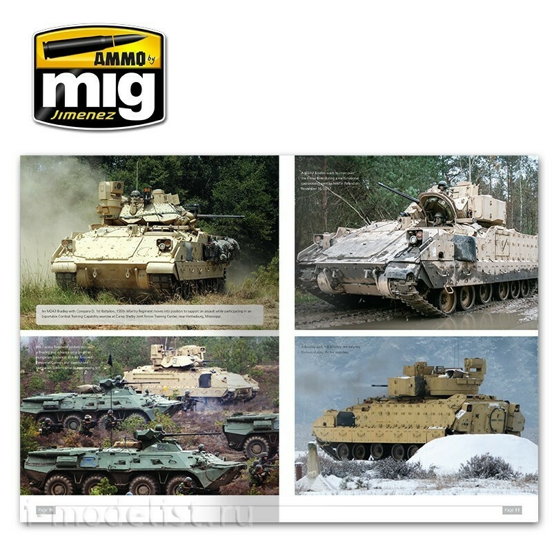 AMIG5952 Ammo Mig Журнал IN DETAIL Боевая машина M2A3 Bradley в Европе, том 2 / IN DETAIL - M2A3 Bradley Fighting Vehicle in Europe Vol. 2