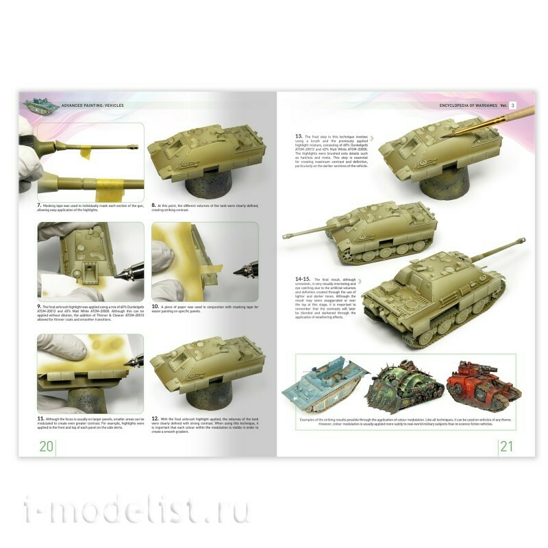 IONIC-1302 Ammo Mig Книга Энциклопедия варгеймов, том 3: Усовершенствованная покраска: Транспортные средства / ENCYCLOPEDIA of WARGAMES Vol.3: Advanced Painting: Vehicles (английский язык)