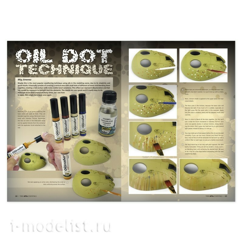 AMIG6318 Ammo Mig Книга TWM AFVs ESSENTIALS (Английский язык)