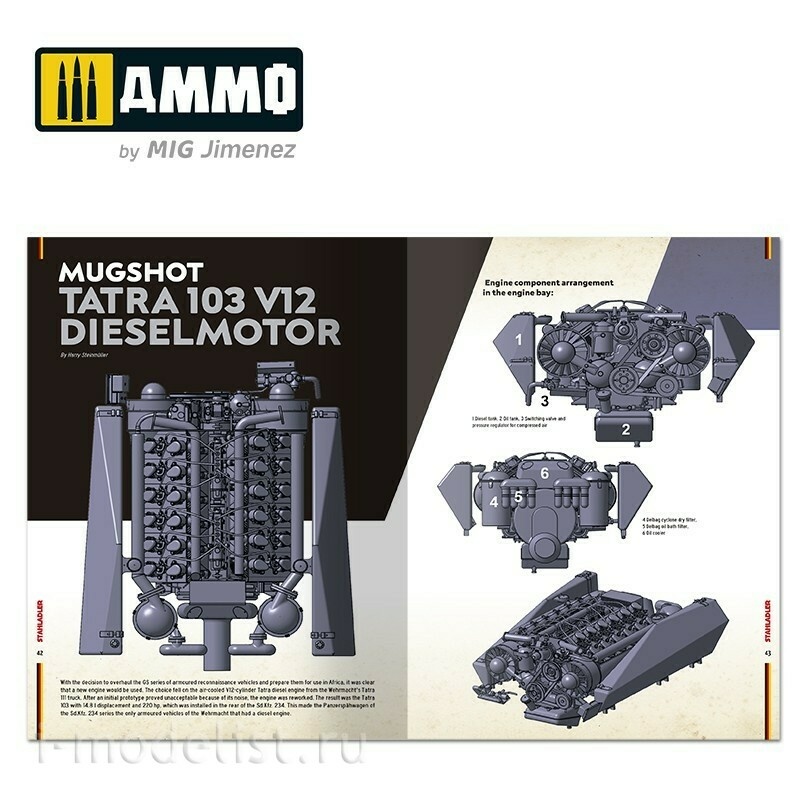 AMIG6289 Ammo Mig Книга STAHLADLER 1 - Немецкий подход к проектированию / The German Way of Engineering