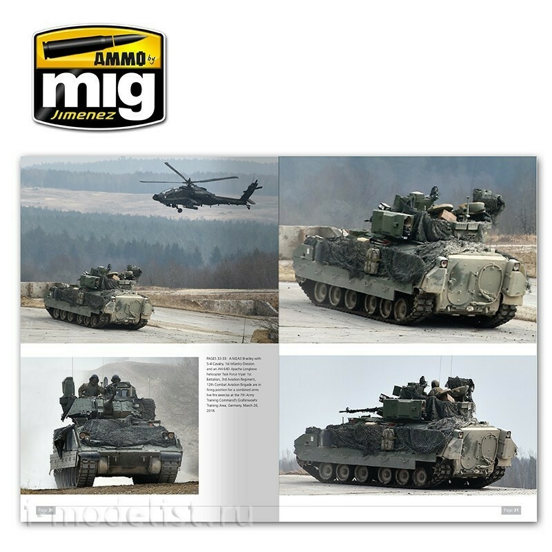AMIG5951 Ammo Mig Журнал IN DETAIL - Боевая машина M2A3 Bradley в Европе, Том 1 / IN DETAIL - M2A3 Bradley Fighting Vehicle in Europe Vol. 1