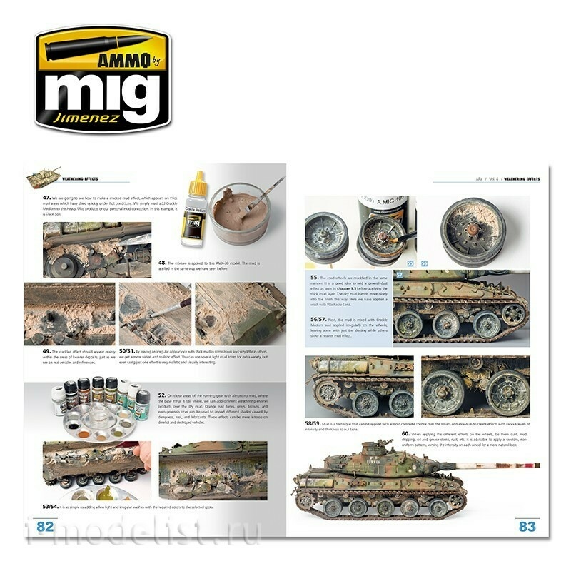AMIG6153 Ammo Mig Журнал ENCYCLOPEDIA OF ARMOUR MODELLING TECHNIQUES - Том 4. Везеринг / Vol. 4 Weathering