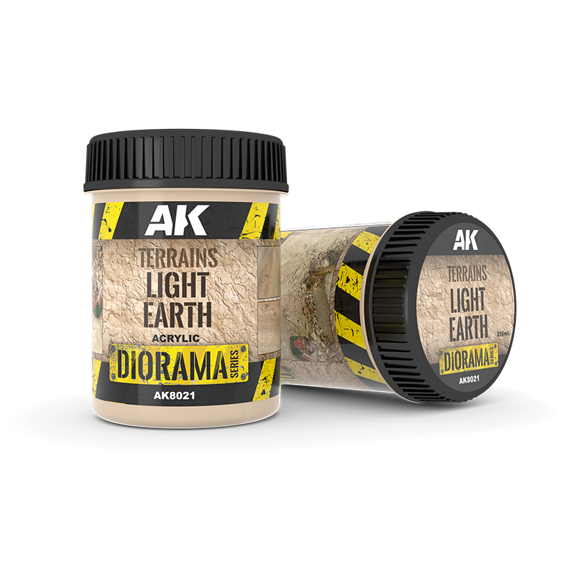 AK8021 AK Interactive Terrains Light Earth 250ml (Светлая земля)