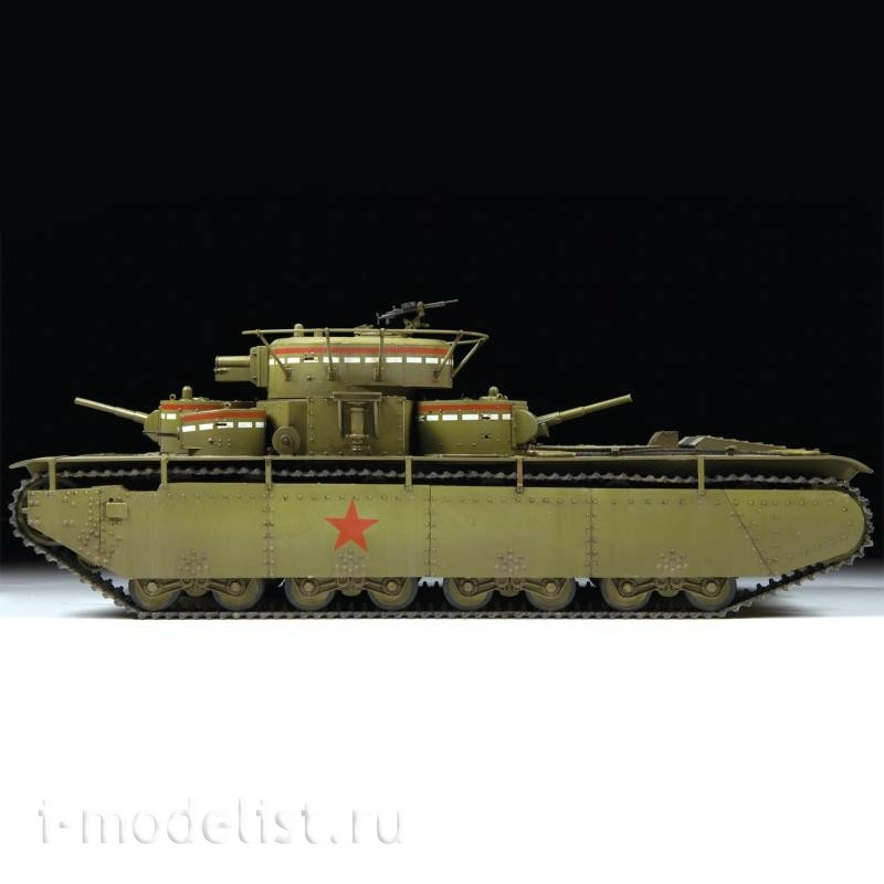 3667 Звезда 1/35 Советский тяжелый танк Т-35