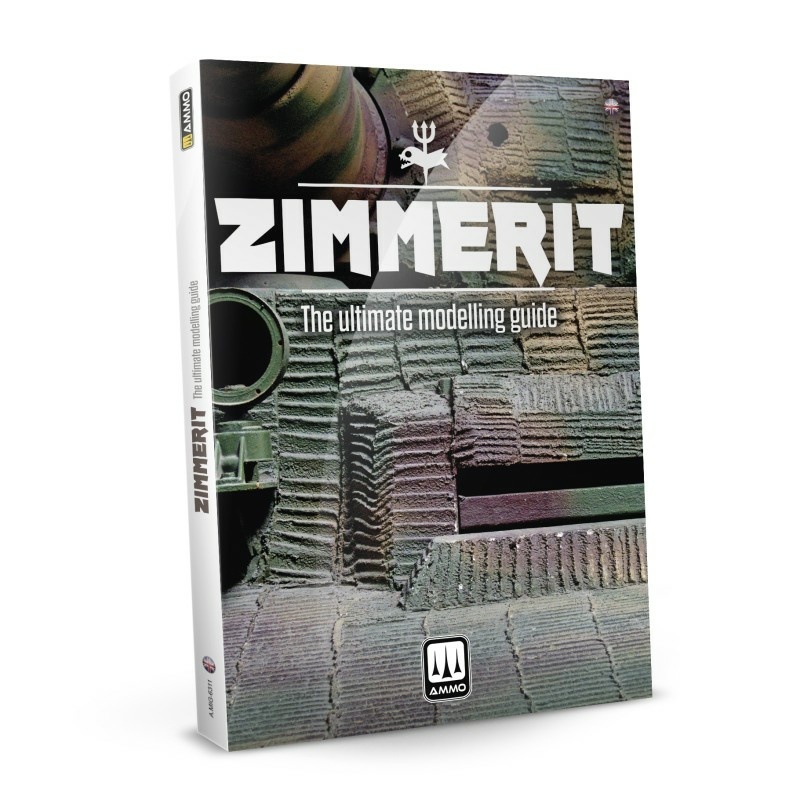 AMIG6311 Ammo Mig Книга ЦИММЕРИТ - Идеальное моделирование / ZIMMERIT The Ultimate Modeling Guide (Английский язык)