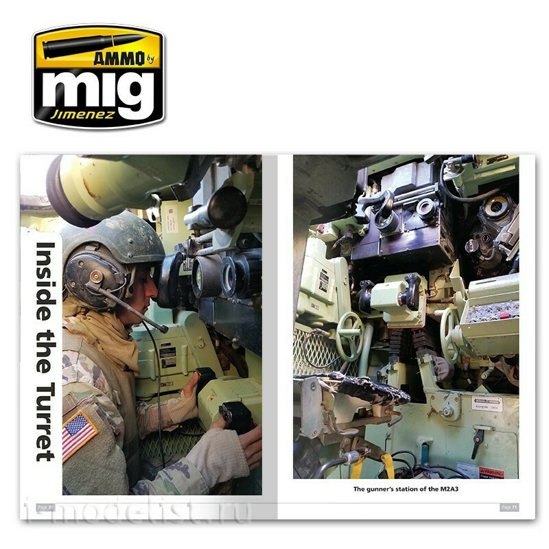 AMIG5952 Ammo Mig Журнал IN DETAIL Боевая машина M2A3 Bradley в Европе, том 2 / IN DETAIL - M2A3 Bradley Fighting Vehicle in Europe Vol. 2