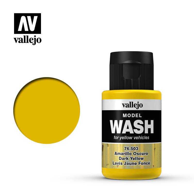 76503 Vallejo Тонирующая Жидкость Желтая Темная