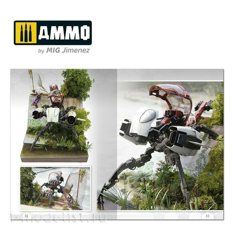 AMIG6113 Ammo Mig Книга How to KOTOBUKIYA Models (Английский язык)