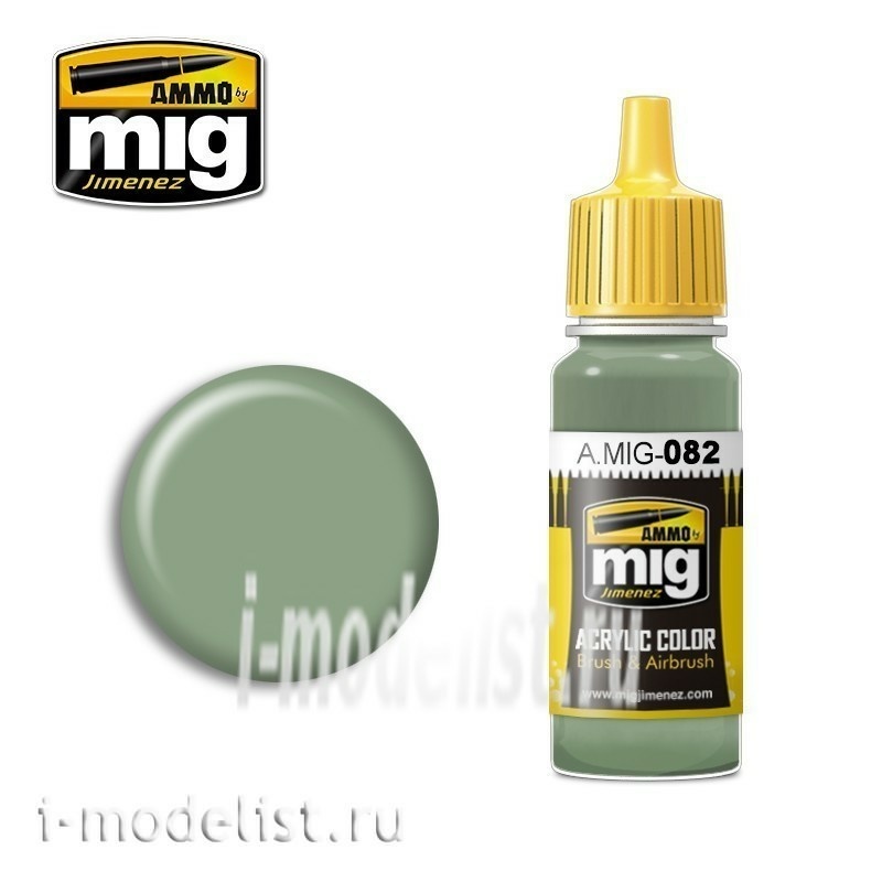 AMIG0082 Ammo Mig APC INTERIOR LIGHT GREEN / Интерьерный светло-зеленый
