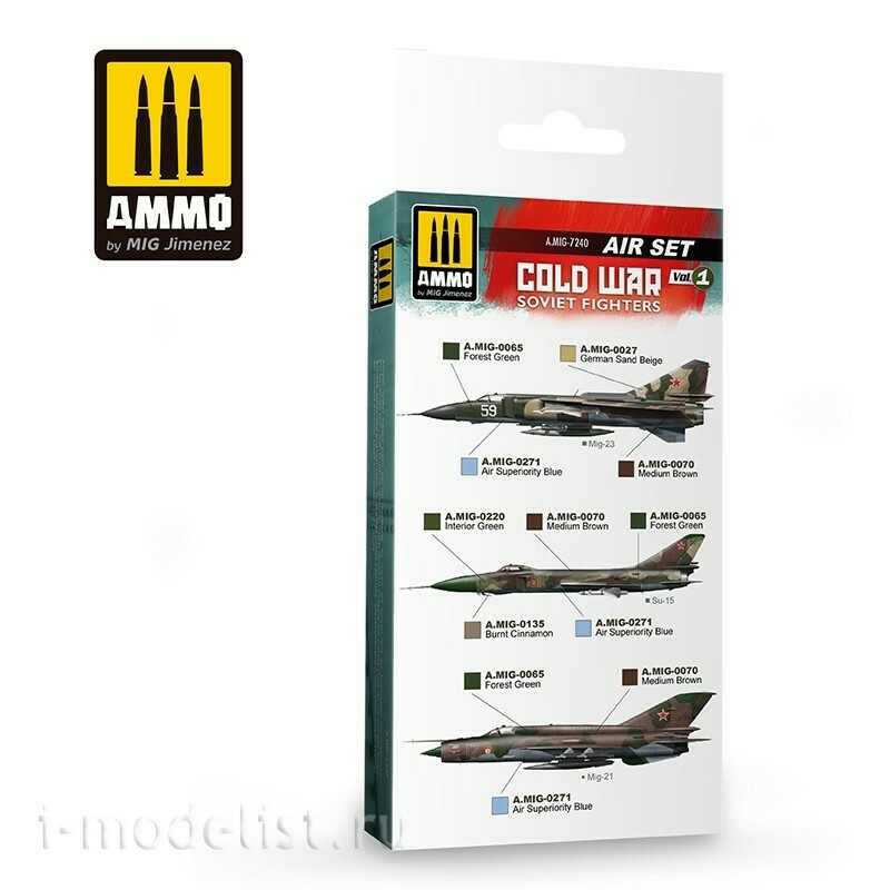 AMIG7240 Ammo Mig Набор акриловых красок 