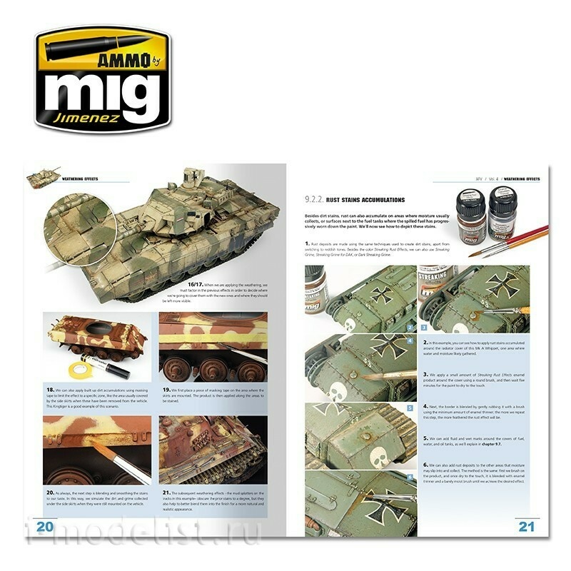 AMIG6153 Ammo Mig Журнал ENCYCLOPEDIA OF ARMOUR MODELLING TECHNIQUES - Том 4. Везеринг / Vol. 4 Weathering