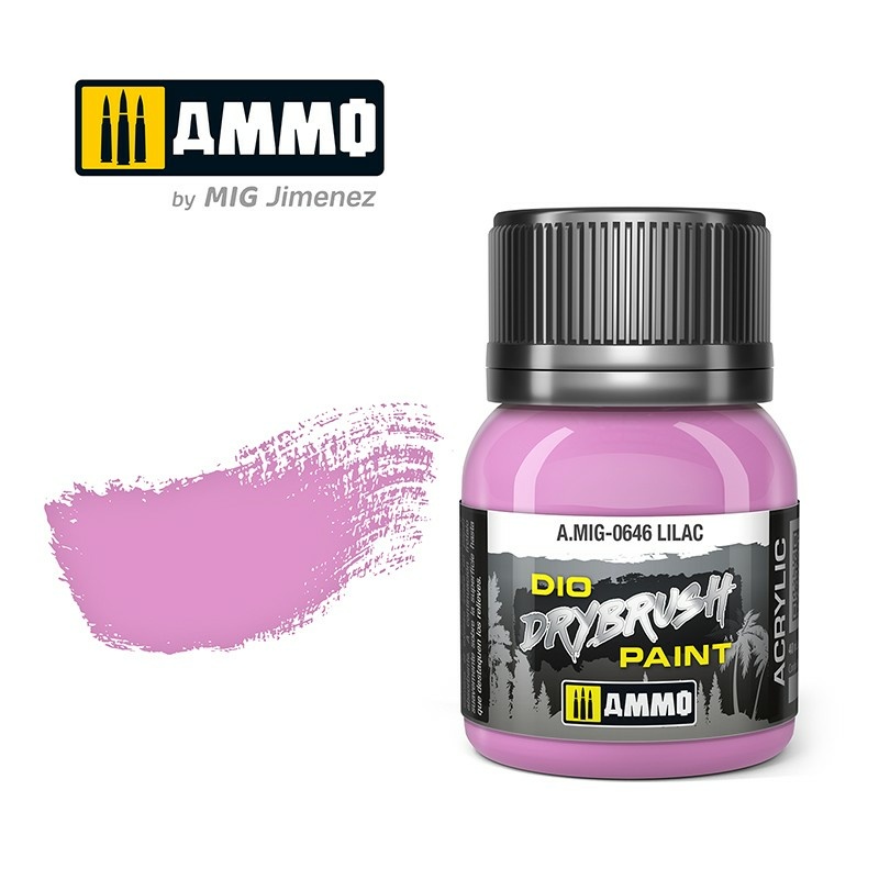 AMIG0646 Ammo Mig Краска для техники сухой кисти DRYBRUSH Сирень