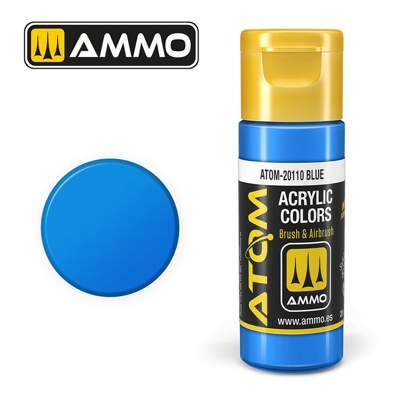 ATOM20110 Ammo Mig Акриловая краска ATOM COLOR Синий / Blue
