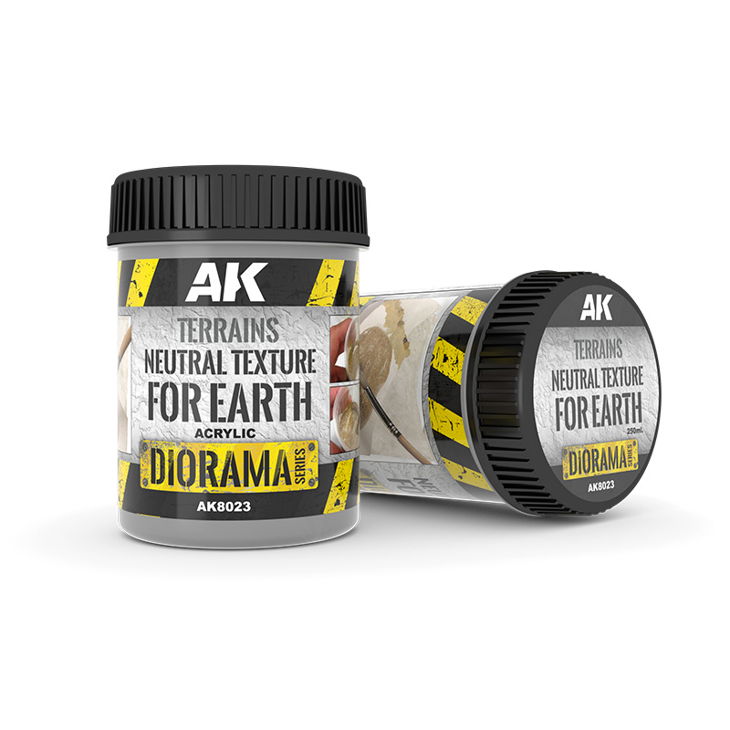 AK8023 AK Interactive Terrains Neutral Texture for Earth 250ml (Нейтральная поверхность)