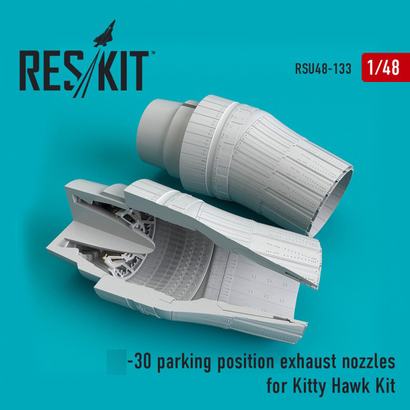 RSU48-0133 Reskit 1/48 C-30 parking position сопла