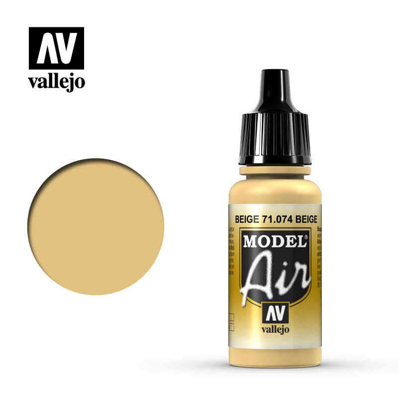 71074 Vallejo Краска акриловая `Model Air` Бежевый / Beige