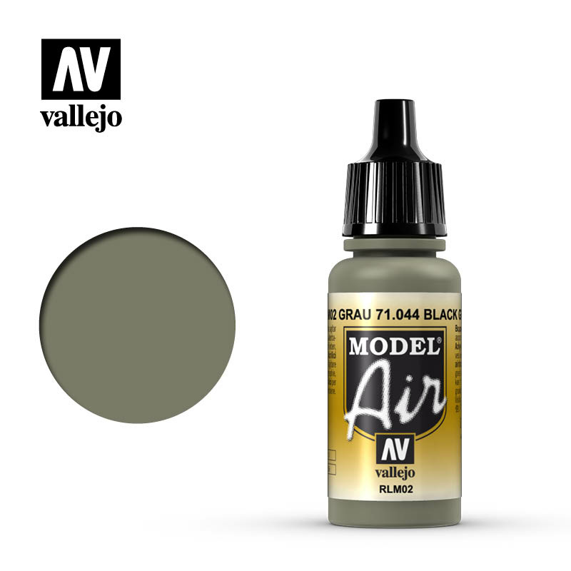 71044 Vallejo Краска акриловая `Model Air` Серый RLM 02 / Grey RLM02
