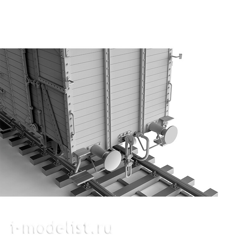 AK35502 AK Interactive 1/35 Немецкий железнодорожный крытый вагон Gedeckter Güterwagen G 10