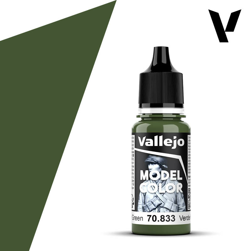 70833 Vallejo Краска акриловая `Model Color` Зеленый папоротник / Fern Green