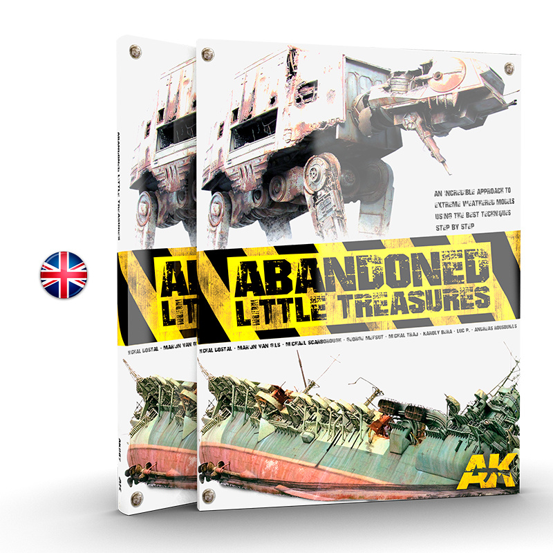 AK287 AK Interactive Книга Заброшенное: Маленькие сокровища / Abandoned: Little treasures