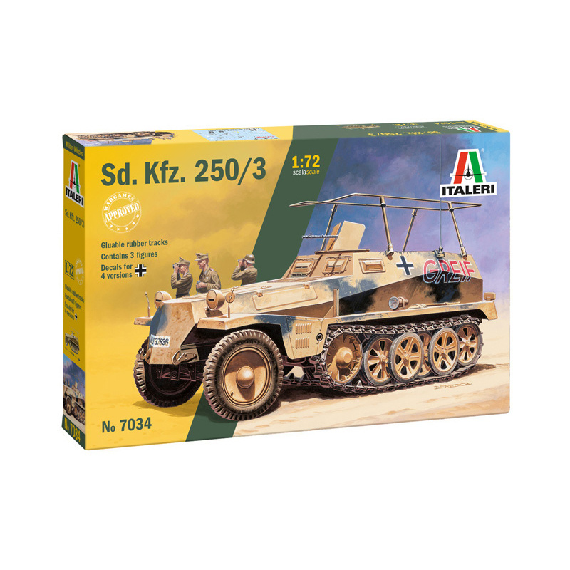 7034 Italeri 1/72 Немецкий бронетранспортёр Sd. Kfz. 250/3