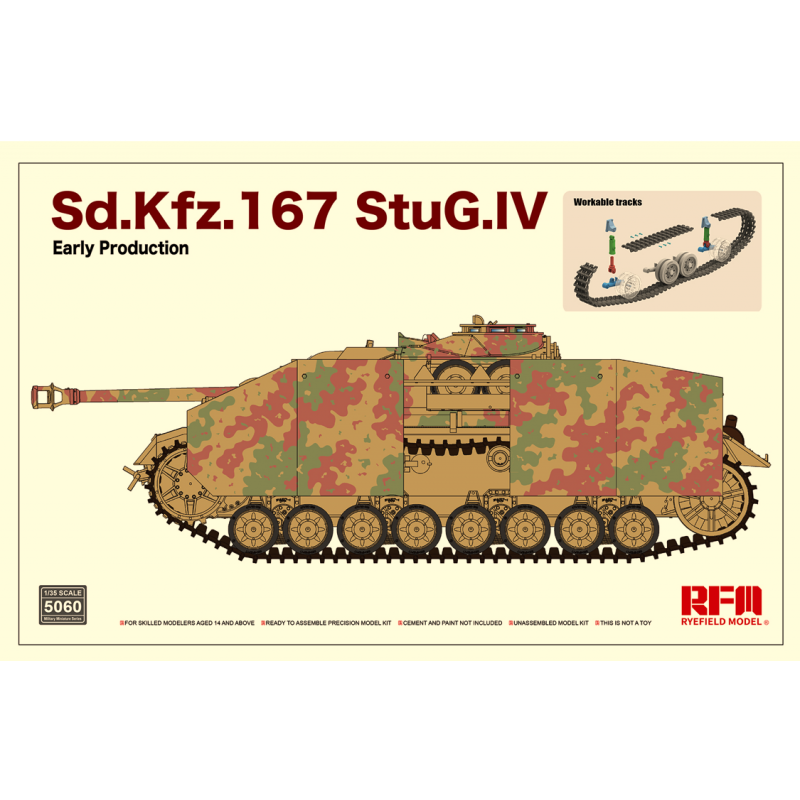RM-5060 Rye Field Models 1/35 Sd.Kfz. 167 StuG IV