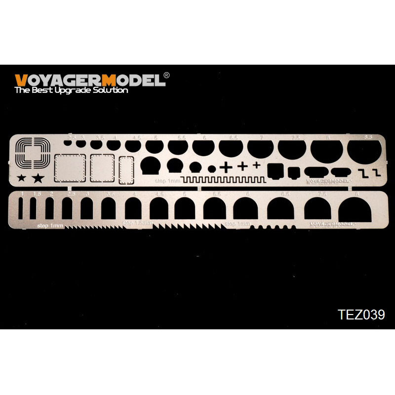 TEZ039 Voyager Model Набор шаблонов для скрайбинга #10